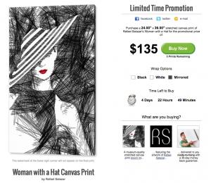 Woman With A Hat - Limited Time Promotion 